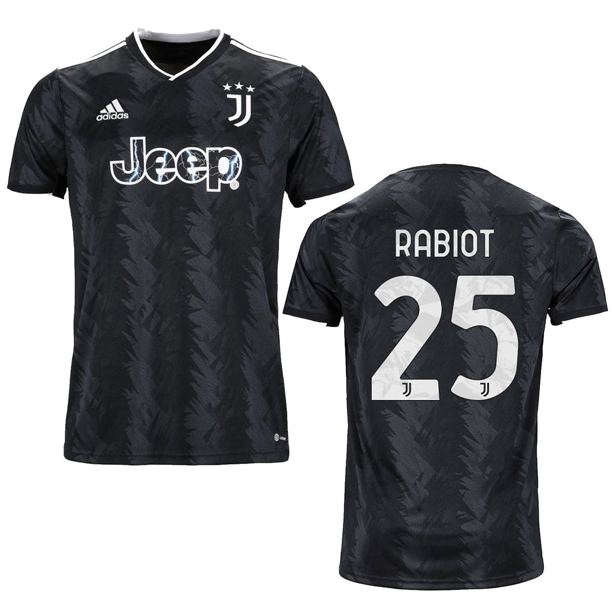 Adrien Rabiot Juventus 25 Jersey - Kit Captain