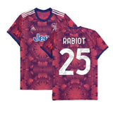 Adrien Rabiot Juventus 25 Jersey - Kit Captain