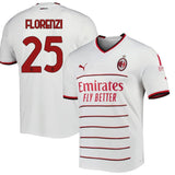 Alessandro Florenzi AC Milan 25 Jersey - Kit Captain