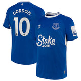 Anthony Gordon Everton 10 Jersey - Kit Captain