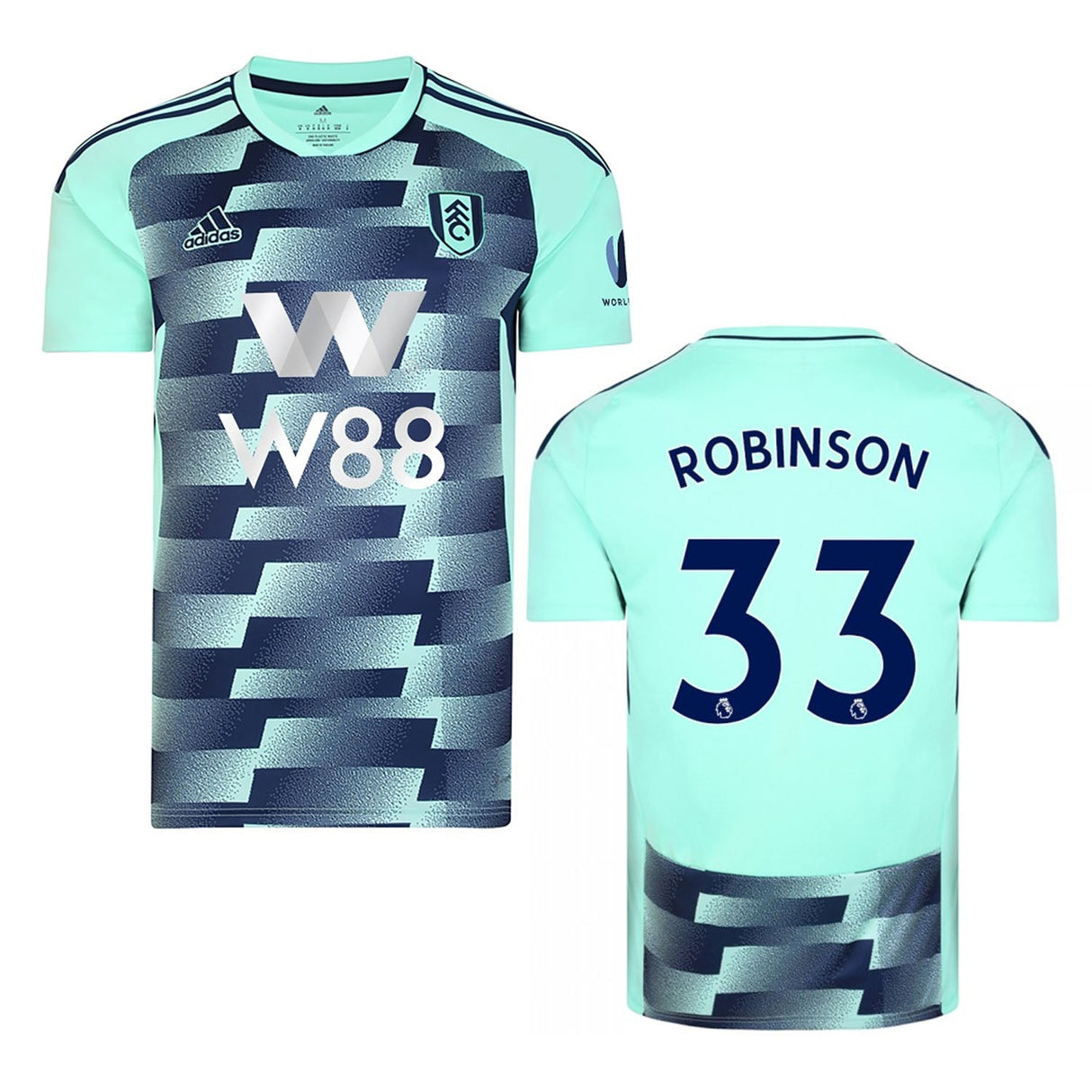 Antonee Robinson Fulham 33 Jersey - Kit Captain