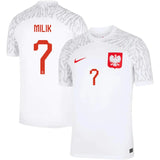 Arkadiusz Milik Poland 7 FIFA World Cup Jersey - Kit Captain