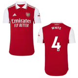 Ben White Arsenal 4 Jersey - Kit Captain