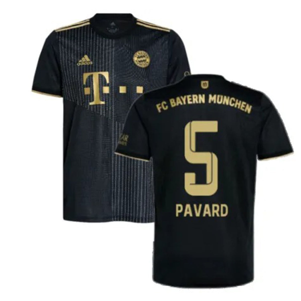 Benjamin Pavard Bayern Munich 5 Jersey - Kit Captain