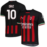 Brahim Díaz AC Milan 10 Jersey - Kit Captain