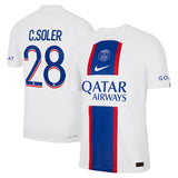 Carlos Soler PSG 28 Jersey - Kit Captain