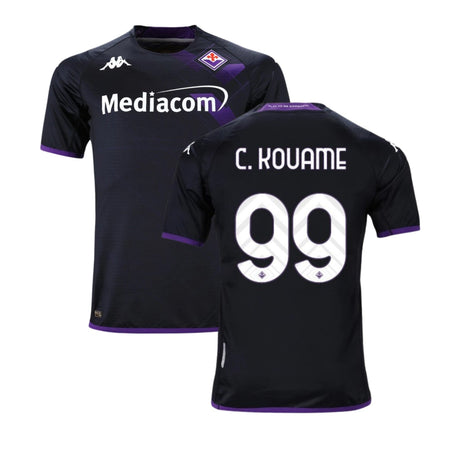 Christian Kouame ACF Fiorentina 99 Jersey - Kit Captain