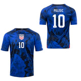 Christian Pulisic USA 10 FIFA World Cup Jersey - Kit Captain