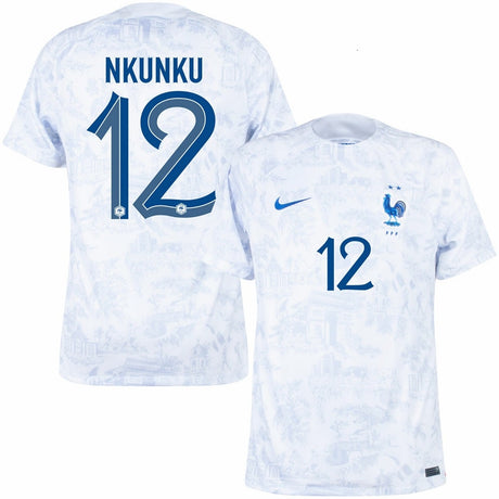 Christopher Nkunku France 12 FIFA World Cup Jersey - Kit Captain