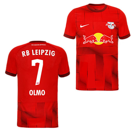 Dani Olmo RB Leipzig 7 Jersey - Kit Captain