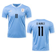 Darwin Núñez Uruguay 11 FIFA World Cup Jersey - Kit Captain