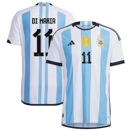 Angel Di Maria Argentina 11 FIFA World Cup Jersey - Kit Captain