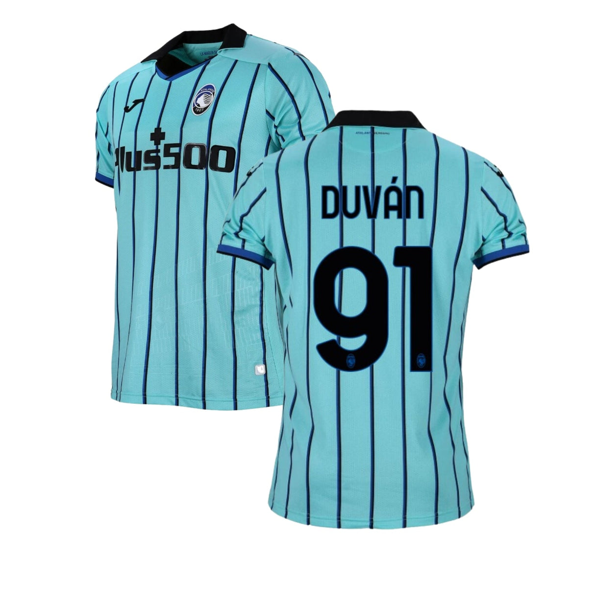 Duvan Zapata Atalanta 91 Jersey - Kit Captain