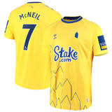 Dwight McNeil Everton 7 Jersey - Kit Captain