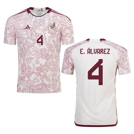 Edson Alvarez Mexico 4 FIFA World Cup Jersey - Kit Captain