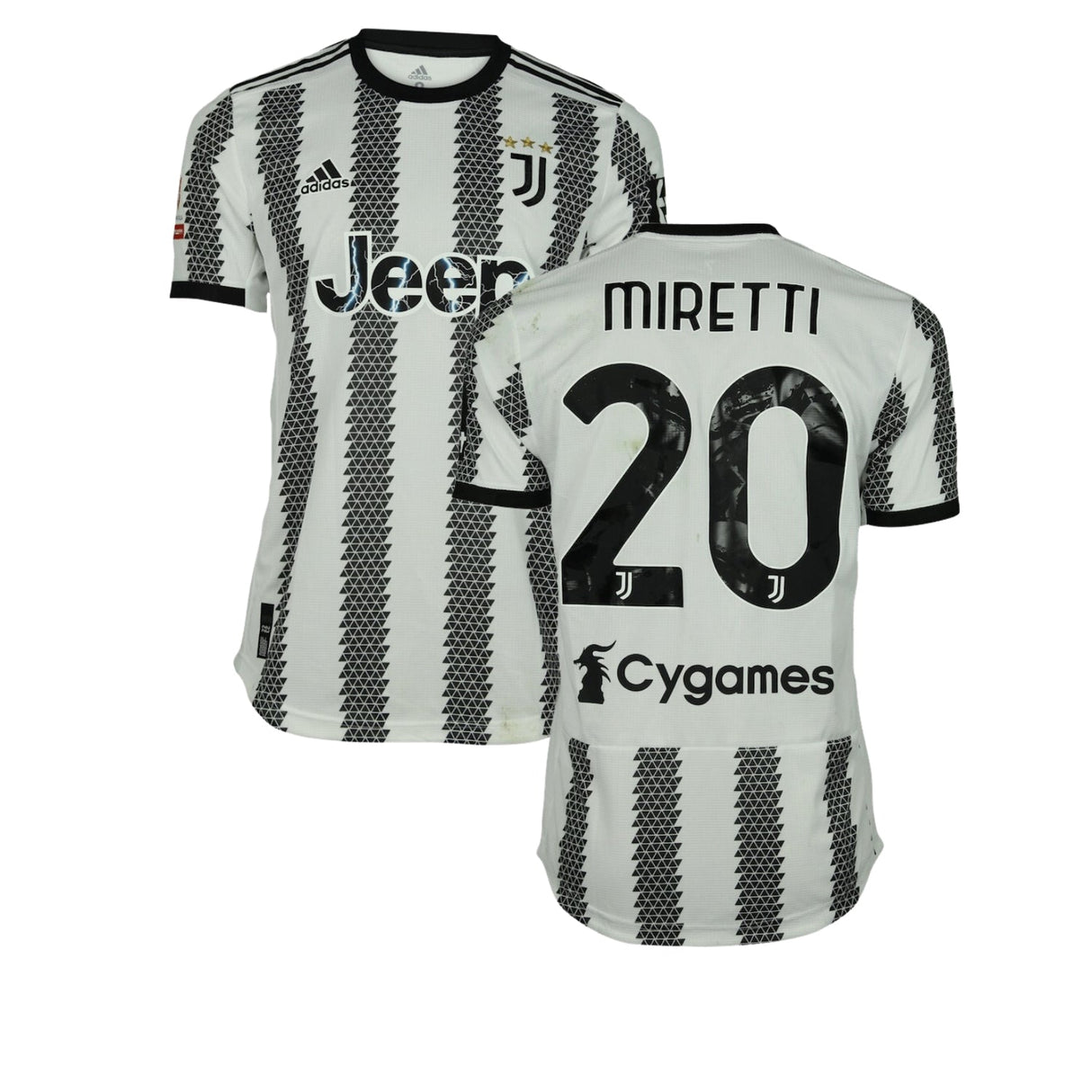 Fabio Miretti Juventus 20 Jersey - Kit Captain