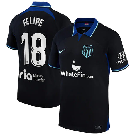 Felipe Atletico Madrid 18 Jersey - Kit Captain