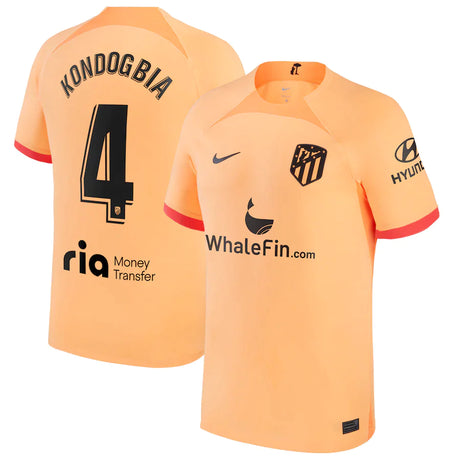 Geoffrey Kondogbia Atletico Madrid 4 Jersey - Kit Captain