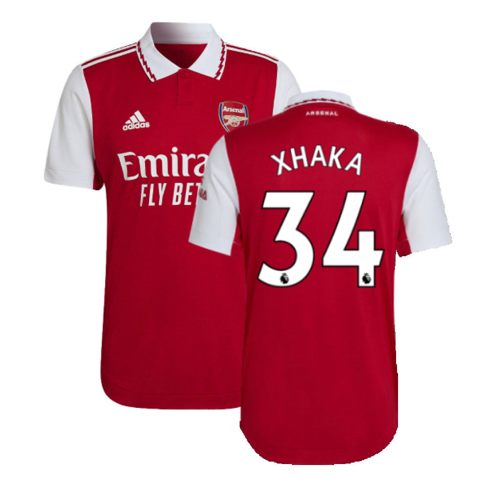 Granit Xhaka Arsenal 34 Jersey - Kit Captain