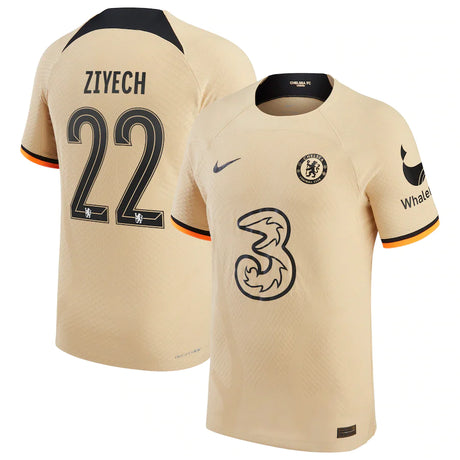 Hakim Ziyech 22 Chelsea Jersey - Kit Captain