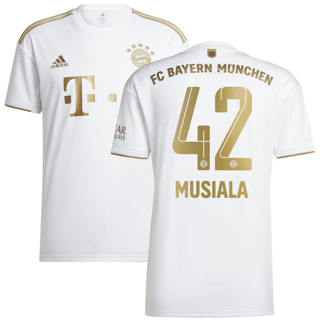 Jamal Musiala Bayern Munich 42 Jersey - Kit Captain