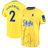 James Tarkowski Everton 2 Jersey - Kit Captain