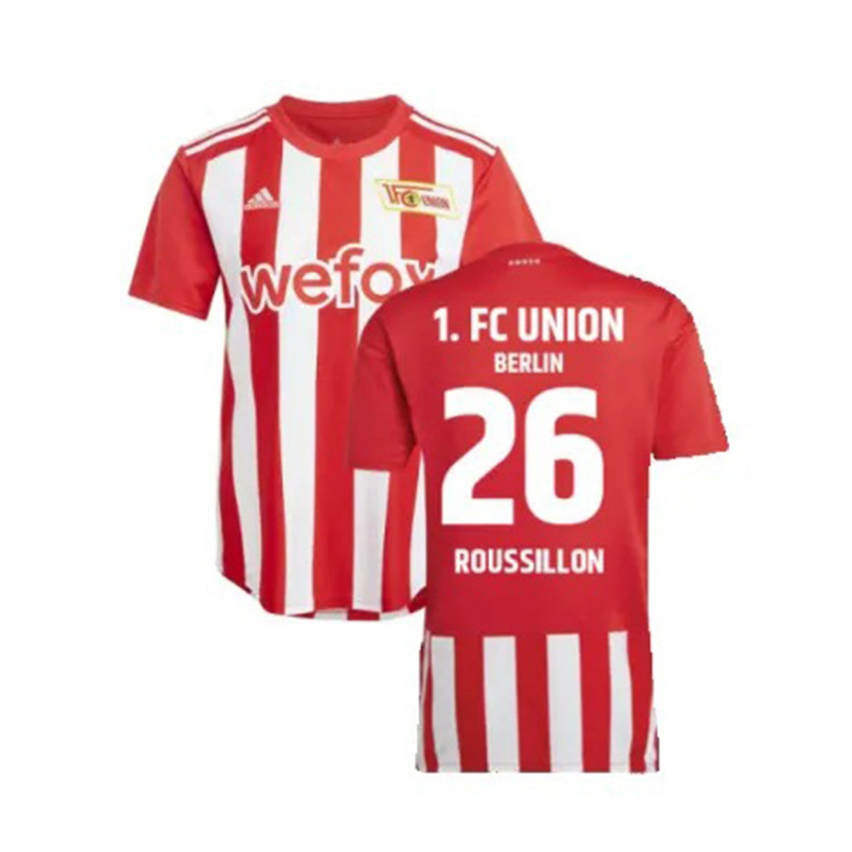 Jérôme Roussillon FC Union Berlin 26 Jersey - Kit Captain