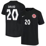 Jonathan David Canada 20 FIFA World Cup Jersey - Kit Captain