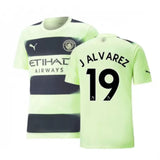 Julian Alvarez Man City 19 Jersey - Kit Captain