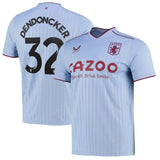 Leander Dendoncker Aston Villa 32 Jersey - Kit Captain