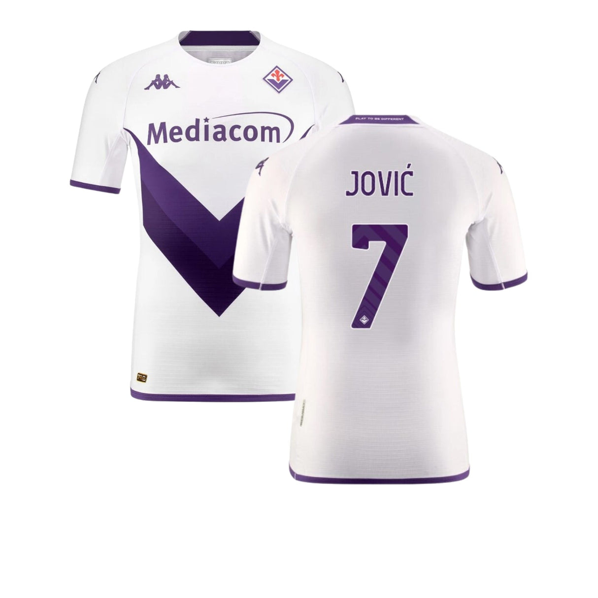 Luca Jovic ACF Fiorentina 7 Jersey - Kit Captain