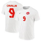 Lucas Cavallini Canada 9 FIFA World Cup Jersey - Kit Captain