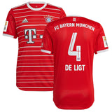 Matthijs De Ligt Bayern Munich 4 Jersey - Kit Captain