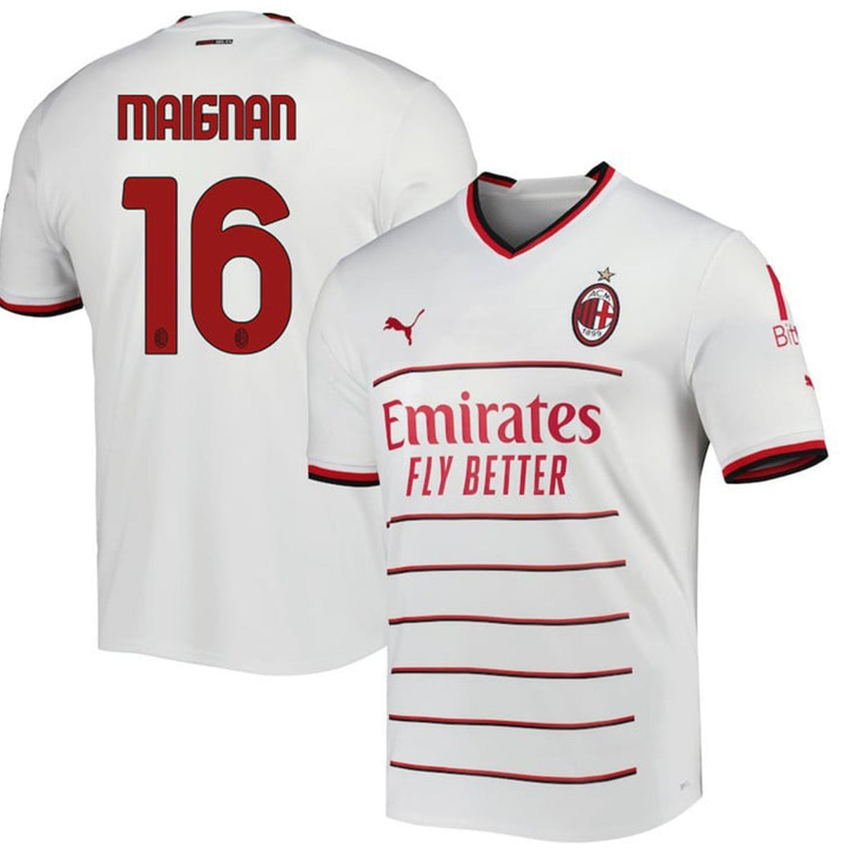 Mike Maignan AC Milan 16 Jersey - Kit Captain