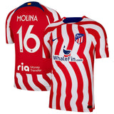 Nahuel Molina Atletico Madrid 16 Jersey - Kit Captain