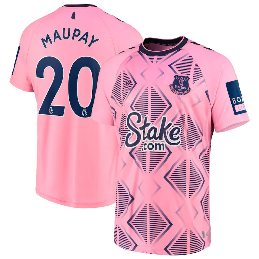 Neal Maupay Everton 20 Jersey - Kit Captain