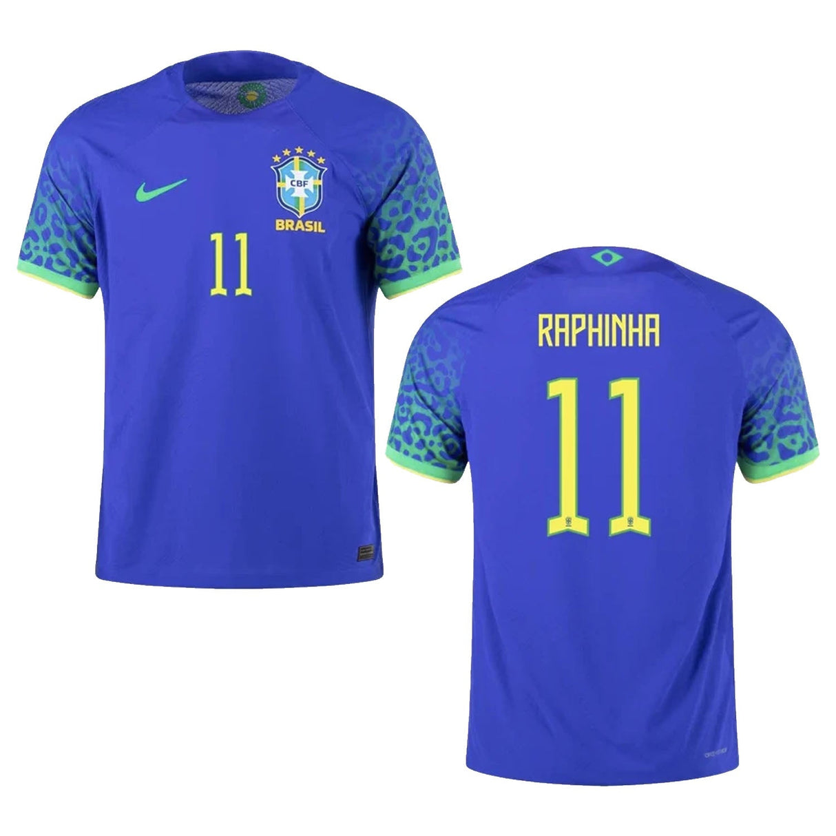 Raphinha Brazil 11 FIFA World Cup Jersey - Kit Captain