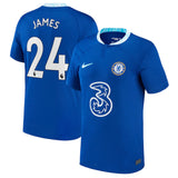 Reece James Chelsea 24 Jersey - Kit Captain