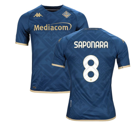 Riccardo Saponara ACF Fiorentina 8 Jersey - Kit Captain