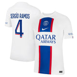 Sergio Ramos PSG 4 Jersey - Kit Captain