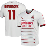 Zlatan Ibrahimovic Ac Milan 11 Jersey - Kit Captain