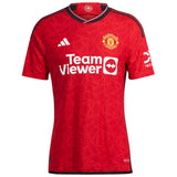 Manchester United Cup Home Authentic Shirt 2023-24 with Shoretire 47 printing - Kit Captain