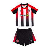 23/25 Brentford Junior Home shorts - Kit Captain