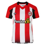 23/25 Brentford Junior Home shorts - Kit Captain