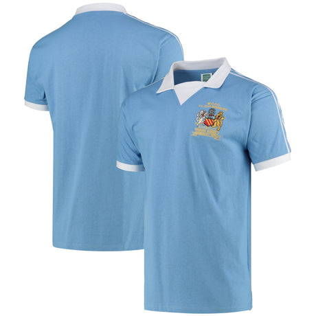 Manchester City 1976 League Cup Winners Shirt - Kit Captain