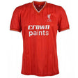 Liverpool 1986 Home Crown Paints - Kit Captain