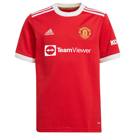 Manchester United Home Shirt 2021-22-Kids - Kit Captain