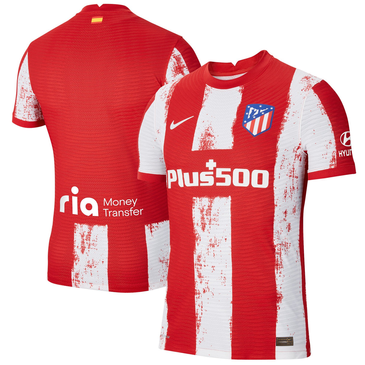 Atlético de Madrid Home Vapor Match Shirt 2021-22 - Kit Captain