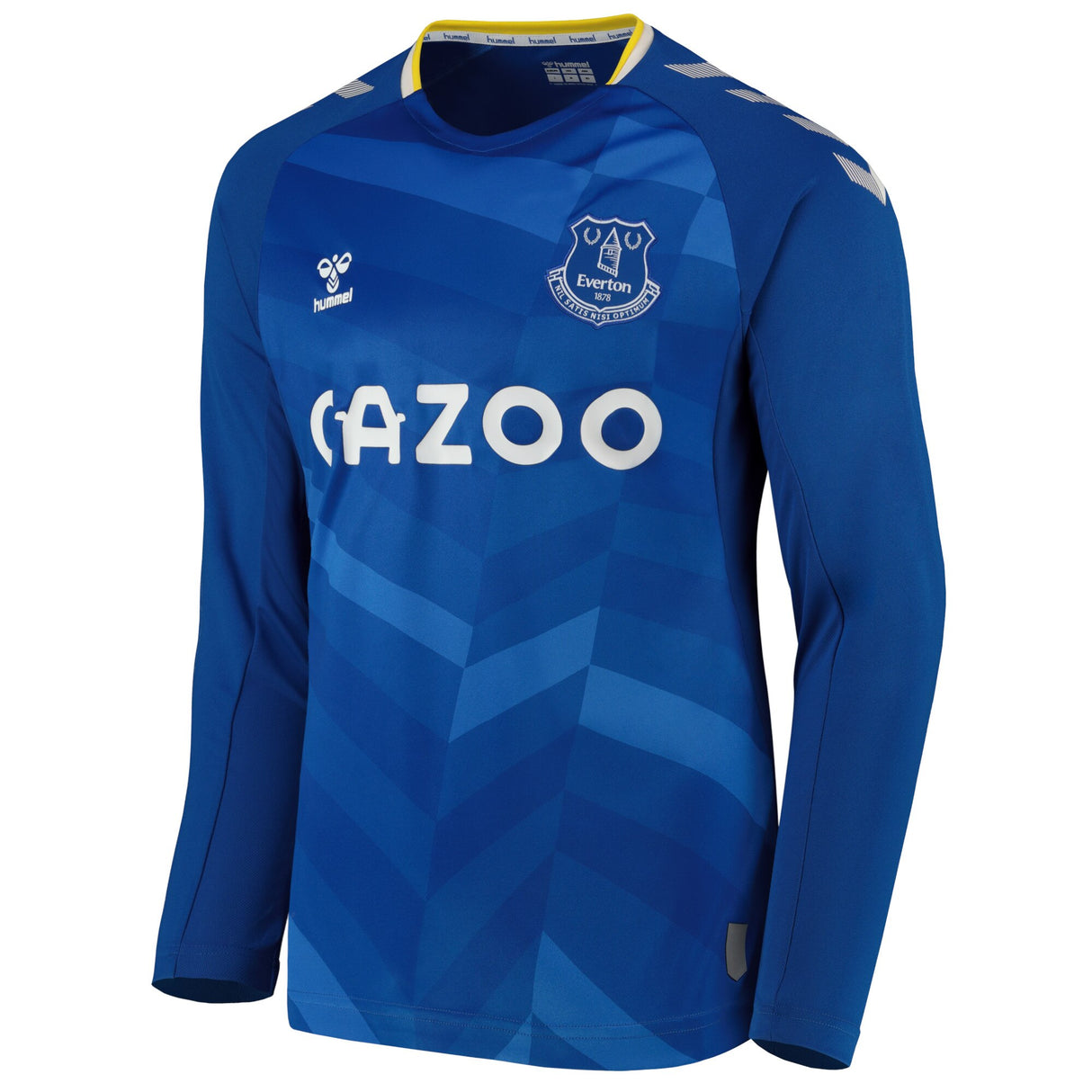 Everton Home Shirt 2021-22 - Long Sleeve - Kids - Kit Captain