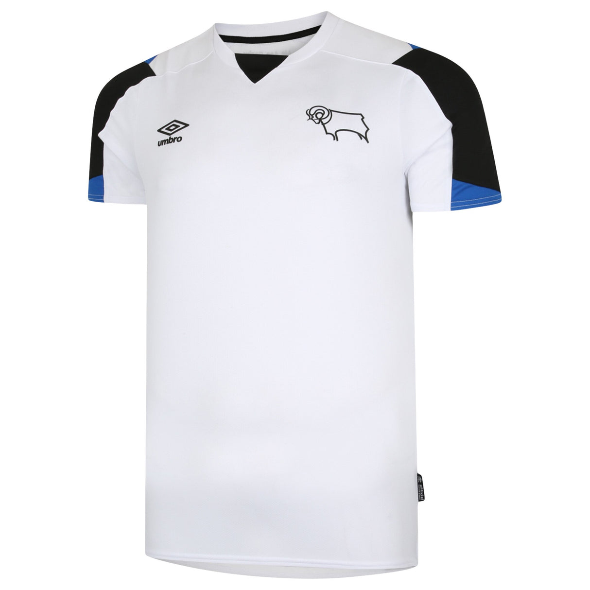 Derby County Home Shirt 2021-22 - Kids - Kit Captain